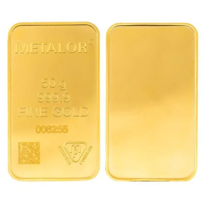 Lingotin Or 50g (certifié LBMA) – Image 3